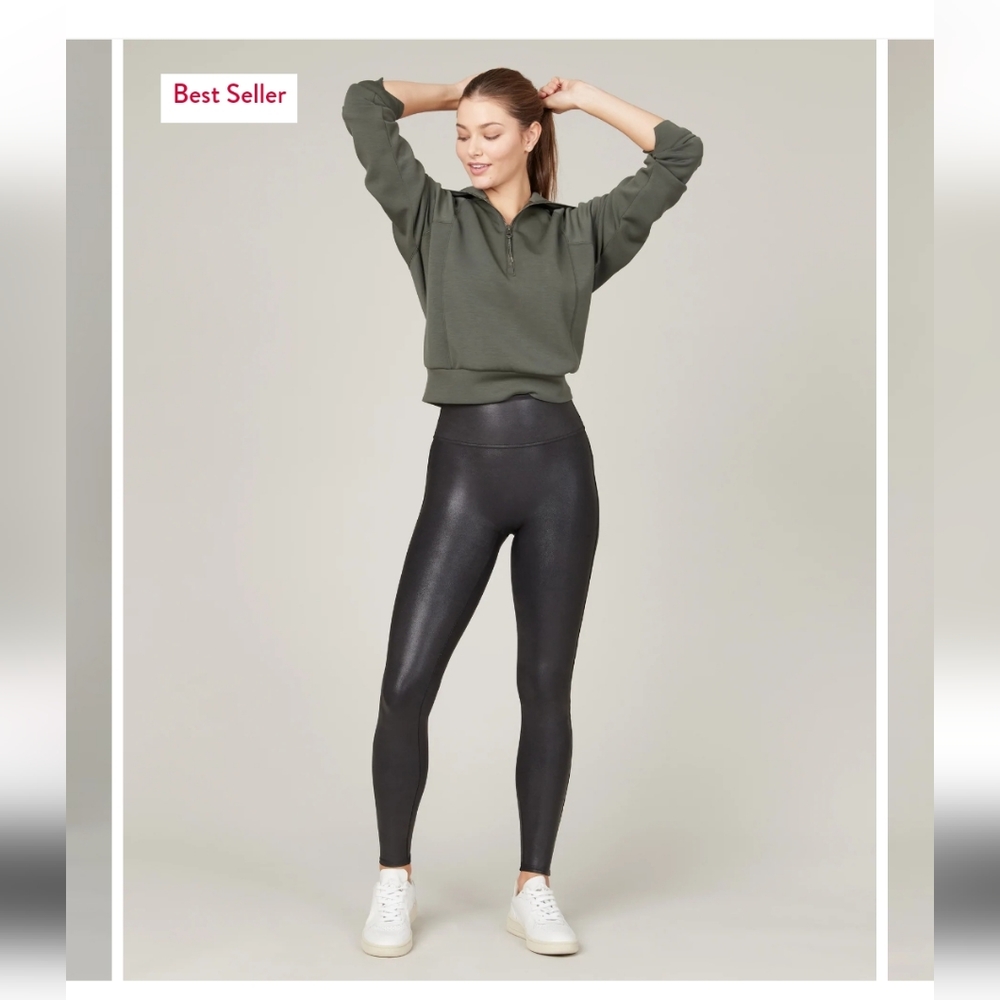 Spanx faux leather leggings